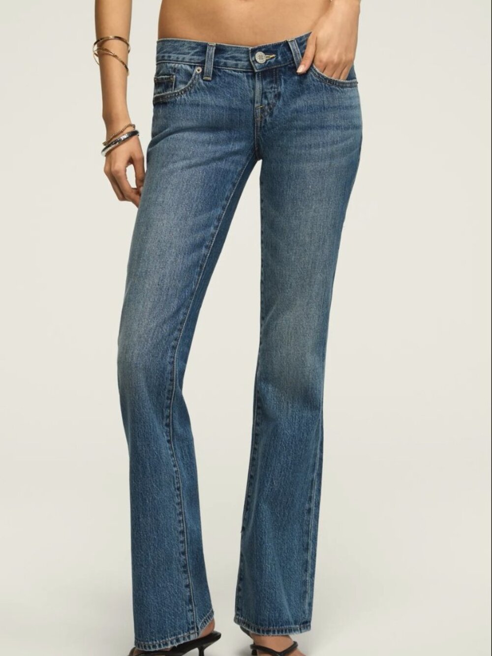 Lucky Brand Women's Jeans Size 8/29 Made in USA Dark Wash Denim Bootcut Y2K